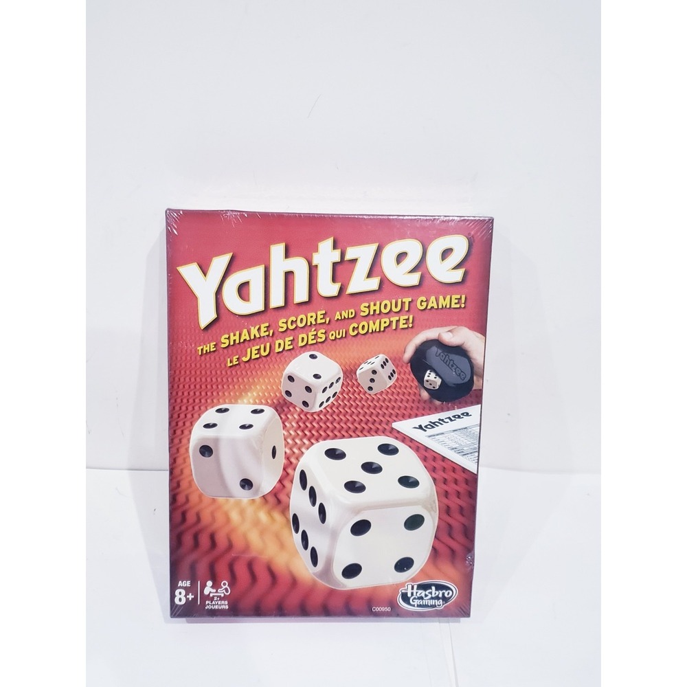 Yahtzee The Shake, Score And Shout Board Game C00950 (New)